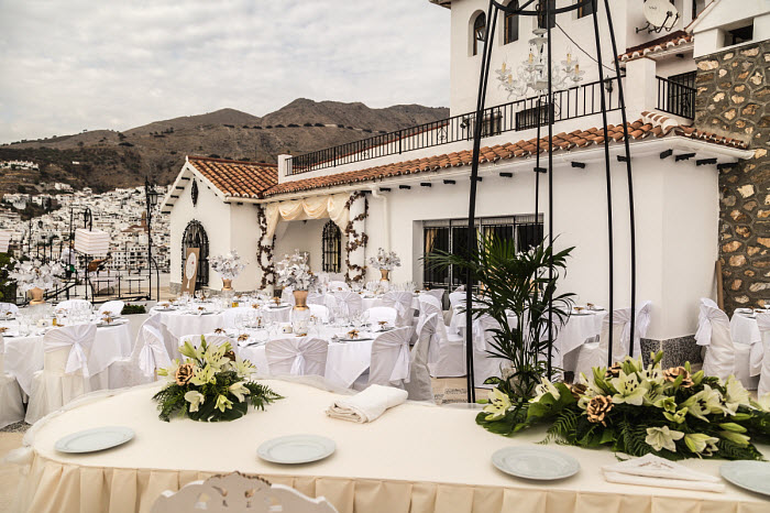 Wedding venue at Competa, Spain